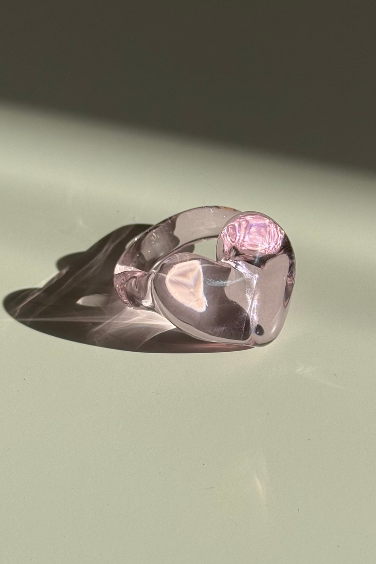 Ring Heart Pink