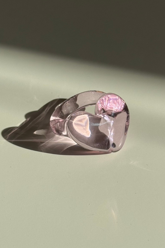 Ring Heart Pink