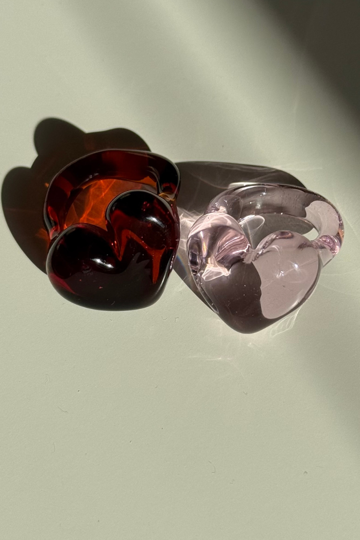 Ring Heart Pink