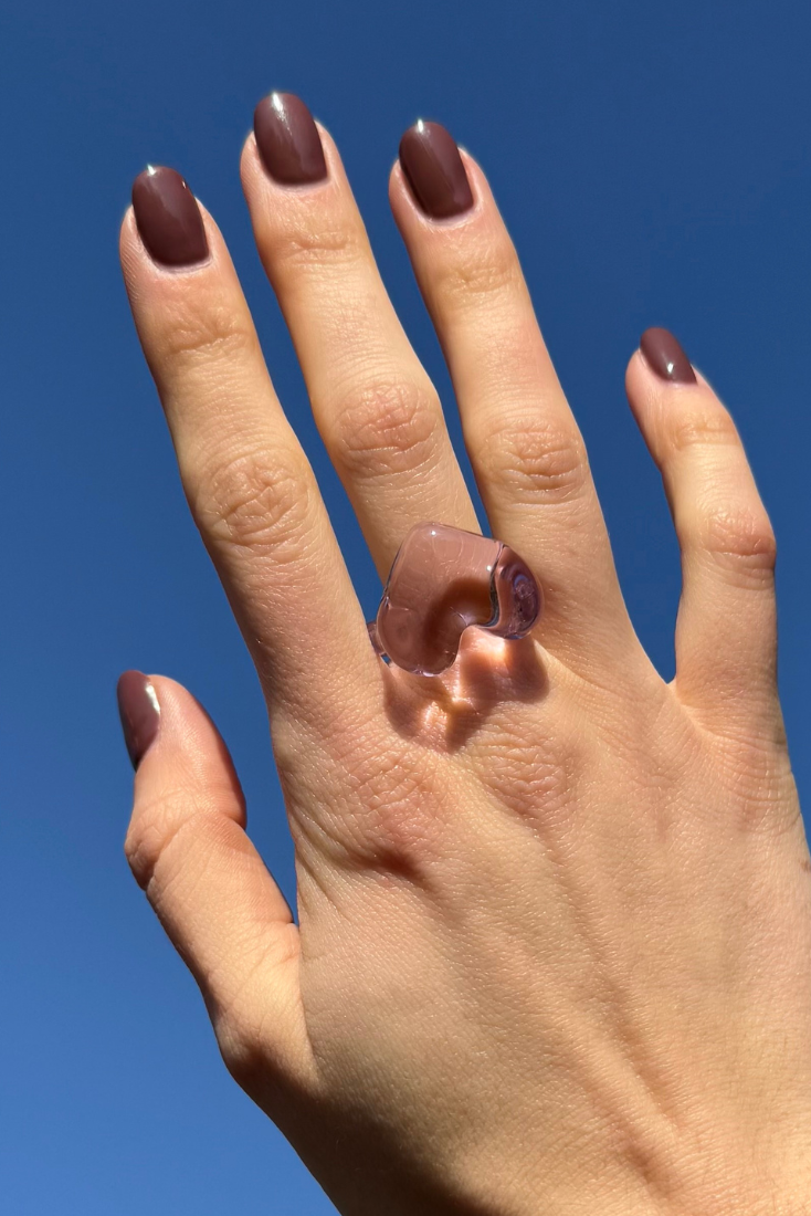 Ring Heart Pink