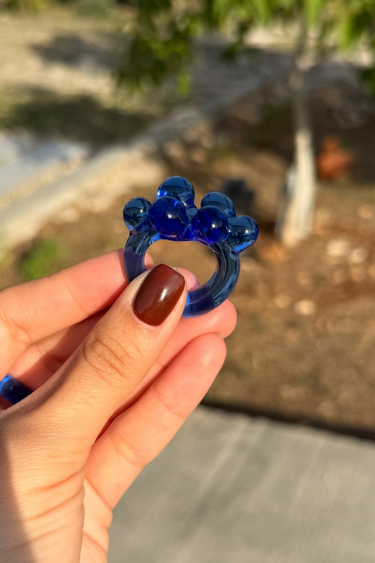 Ring Bubbles Blue