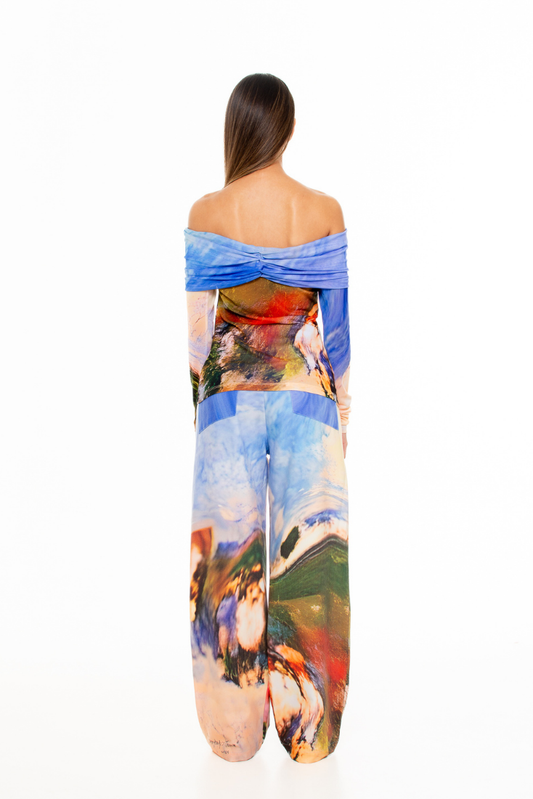Everybody’s Town' Off-Shoulder Top