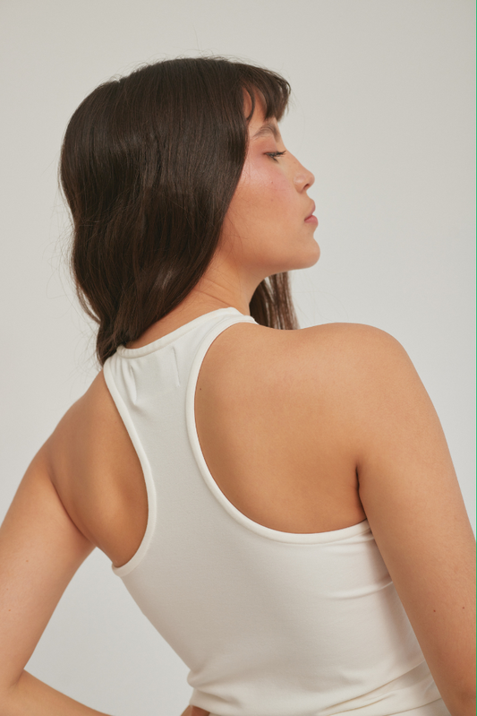 Ivory Clover Tank Top