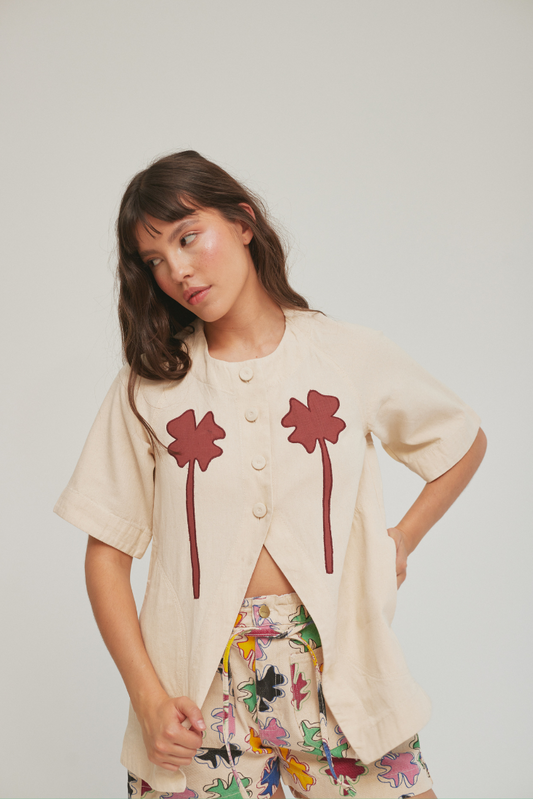 Clover Fortune Top Red