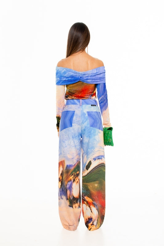 Everybody’s Town' Off-Shoulder Top