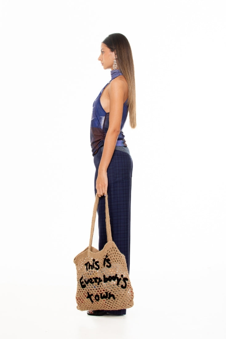 Diving' Turtle Neck Top