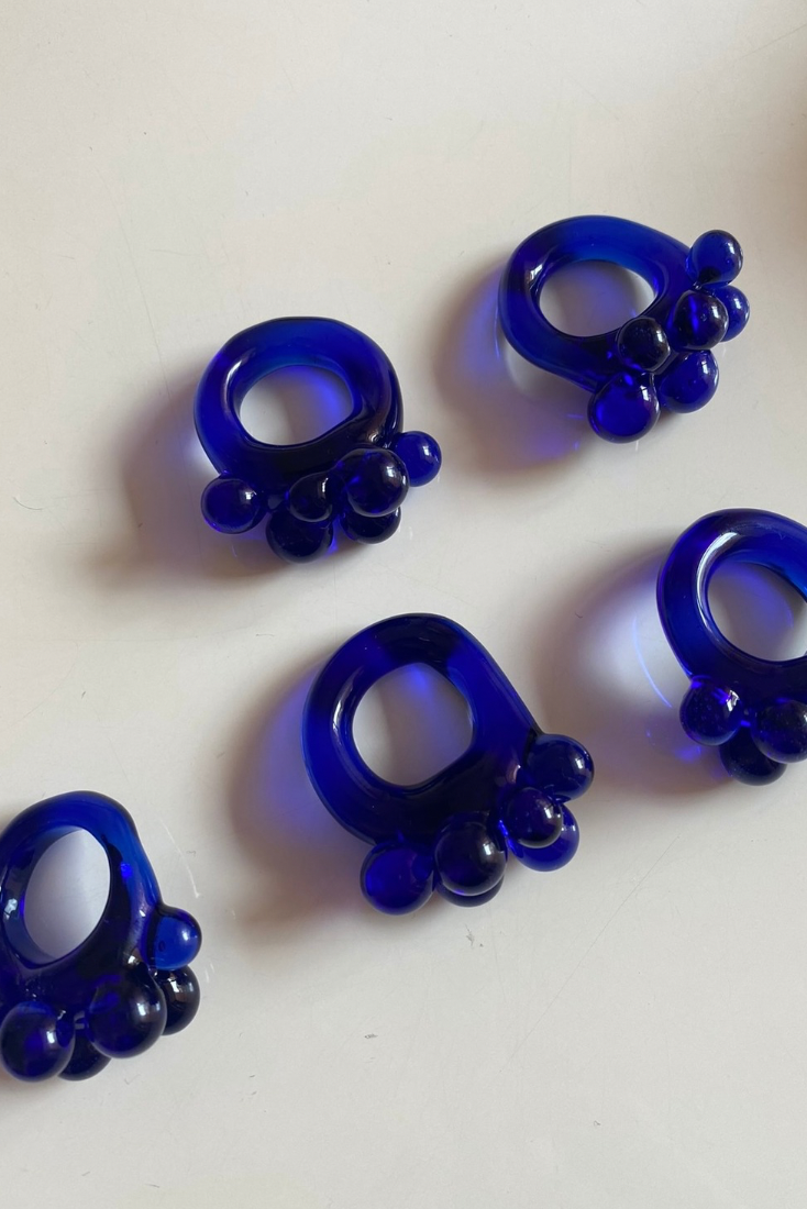 Ring Bubbles Blue