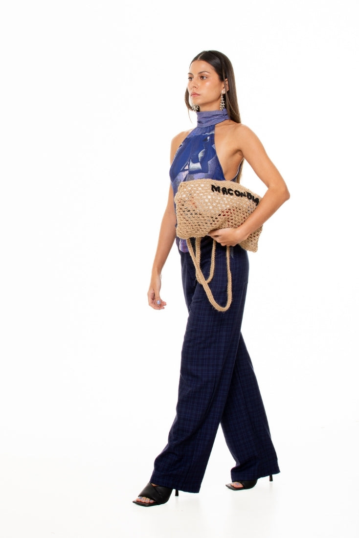 Diving' Turtle Neck Top