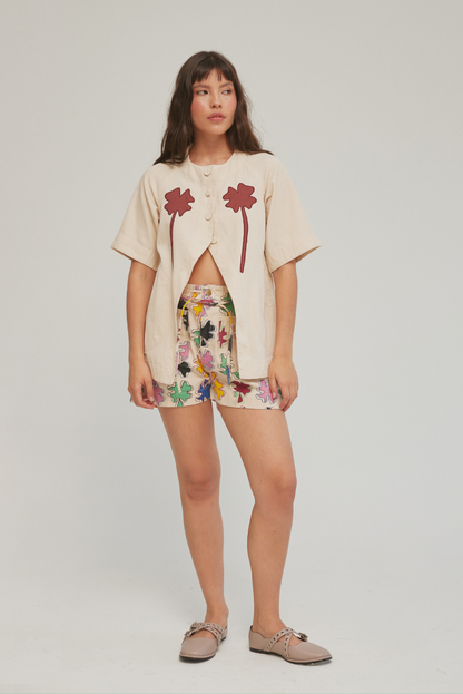 Clover Fortune Top Red