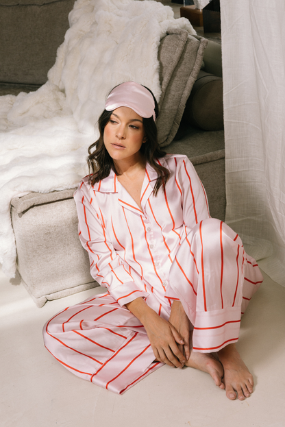 Vera Pink Stripes Pajama