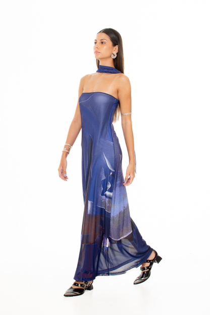 Diving' Artwork Dress