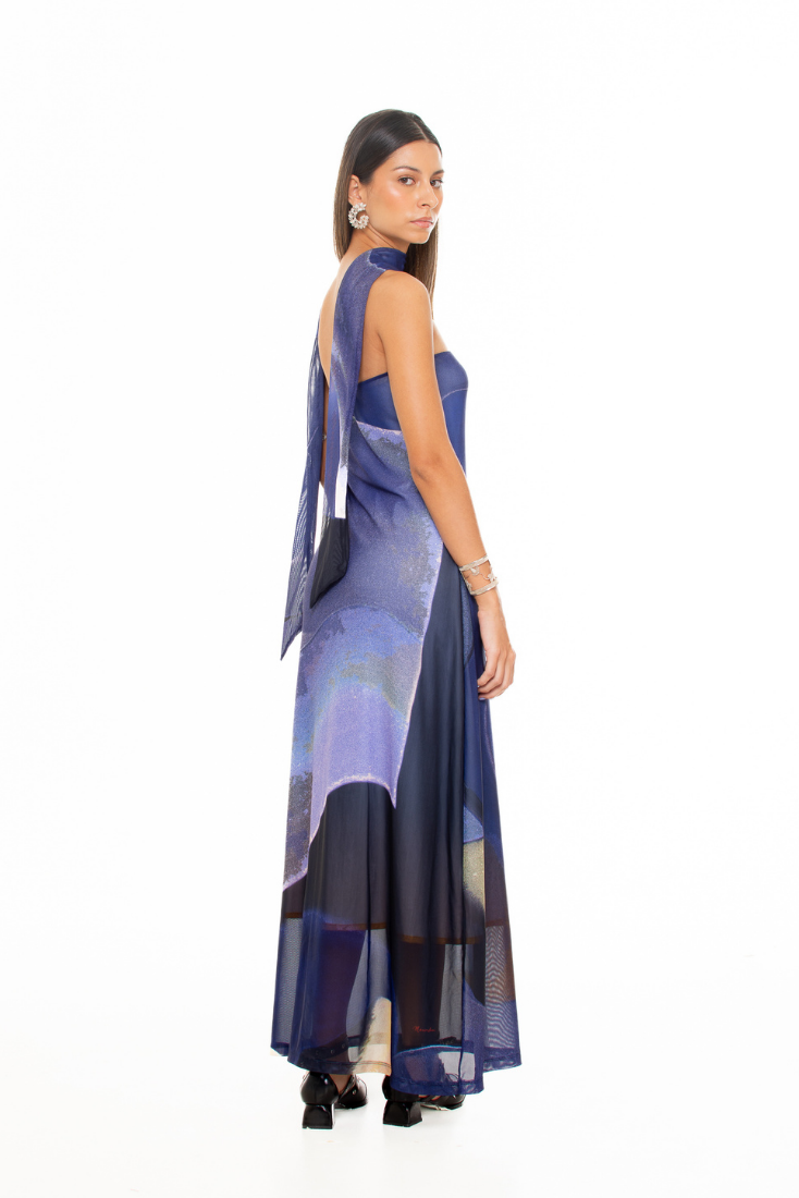 Diving' Artwork Dress