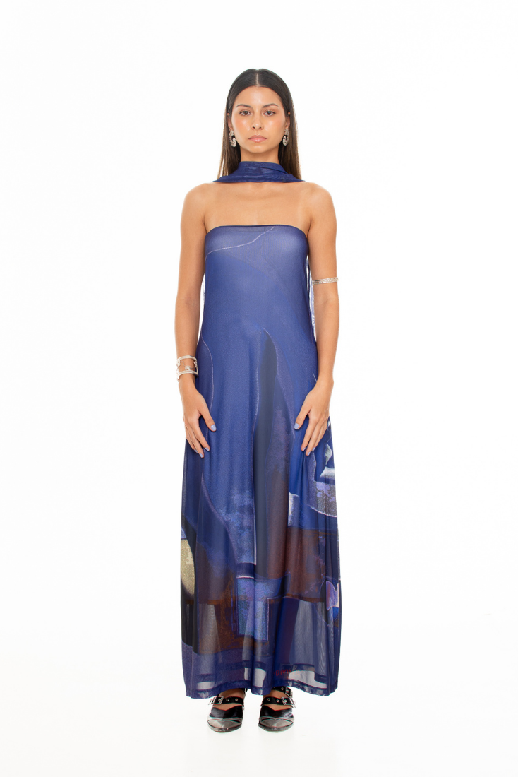 Diving' Artwork Dress
