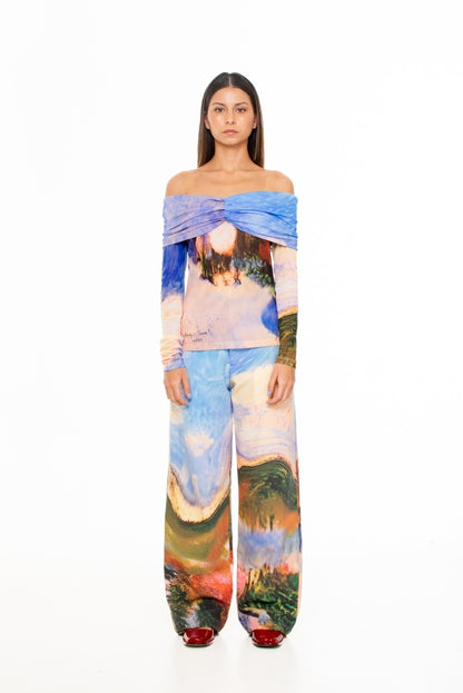 Everybody’s Town' Off-Shoulder Top