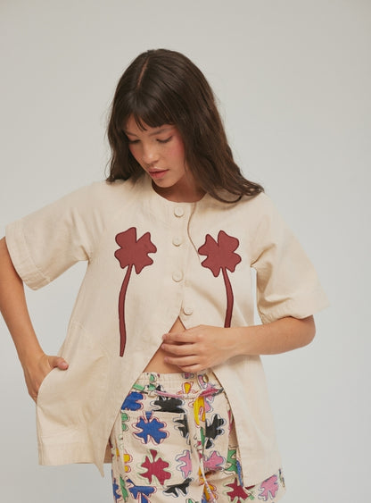 Clover Fortune Top Red