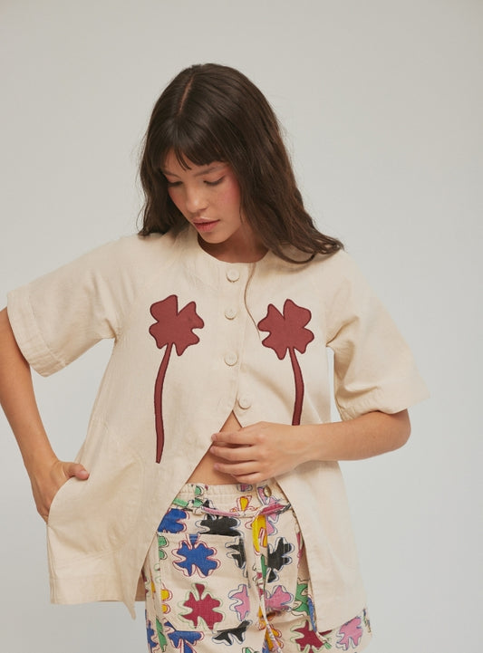 Clover Fortune Top Red