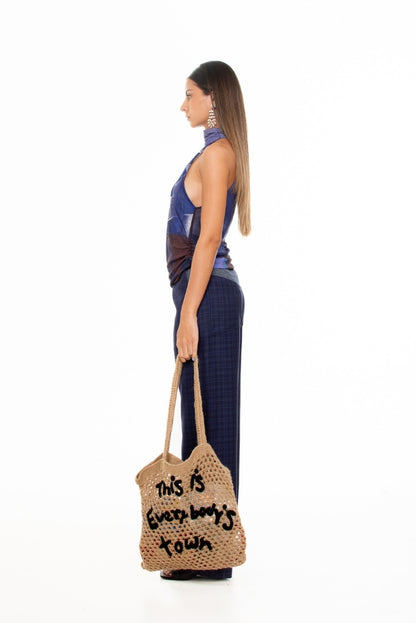 Diving' Turtle Neck Top