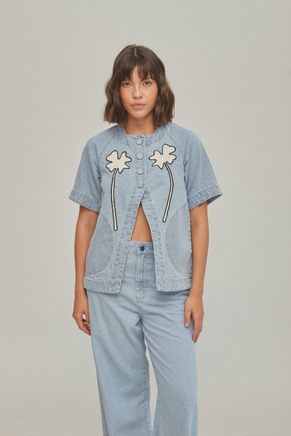 Clover Fortune Top White