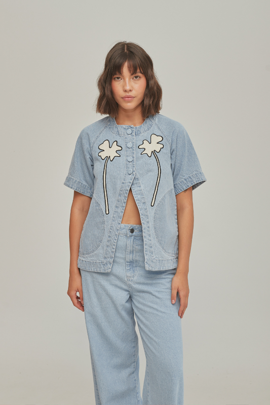 Clover Fortune Top White