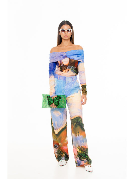 Everybody’s Town' Off-Shoulder Top