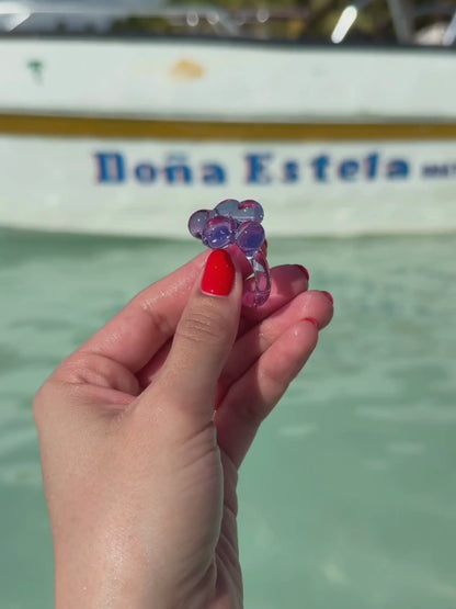 Bubbles Purple Ring