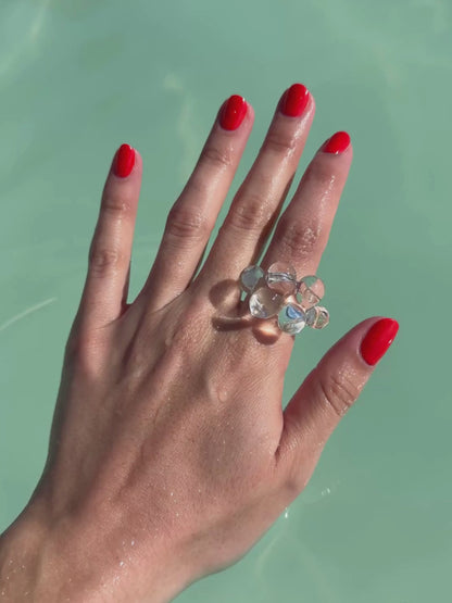 Bubbles Transparent Ring