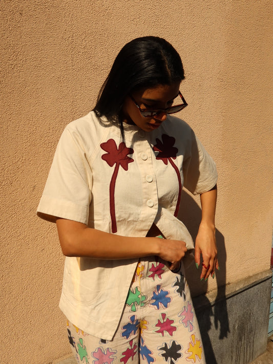 Clover Fortune Top Red