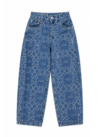 Product shot of the Panes Huevito Jeans by SIXXTA, front view