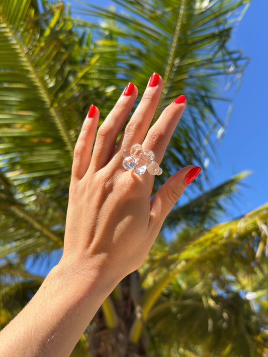 Bubbles Transparent Ring